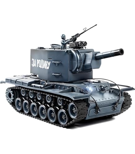 Amazon.com: Supdex 1:18 RC Tank for Adult and Kid, 2.4G Soviet